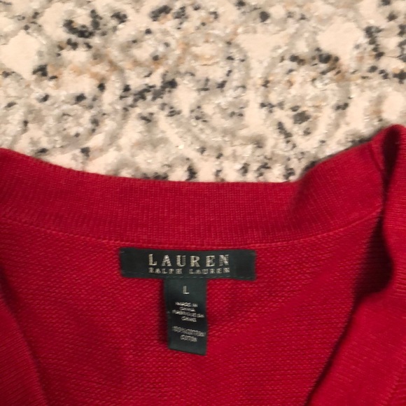 Red Ralph Lauren Sweater - Picture 2 of 5